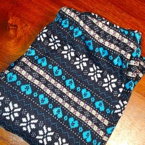 Fleece christmas / winter leggings